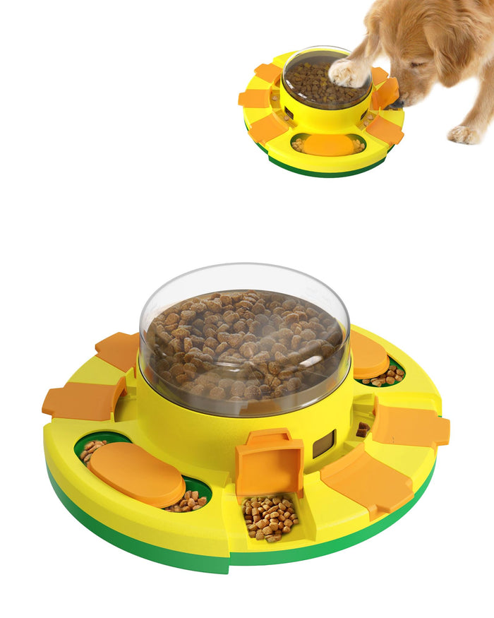 Interactive Dog Puzzle Feeder Toy
