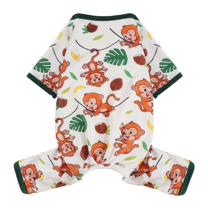 Soft Summer Dog Pajamas for Small Dogs