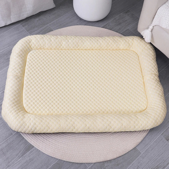 Cooling Memory Foam Pet Bed - Washable & Non-Slip