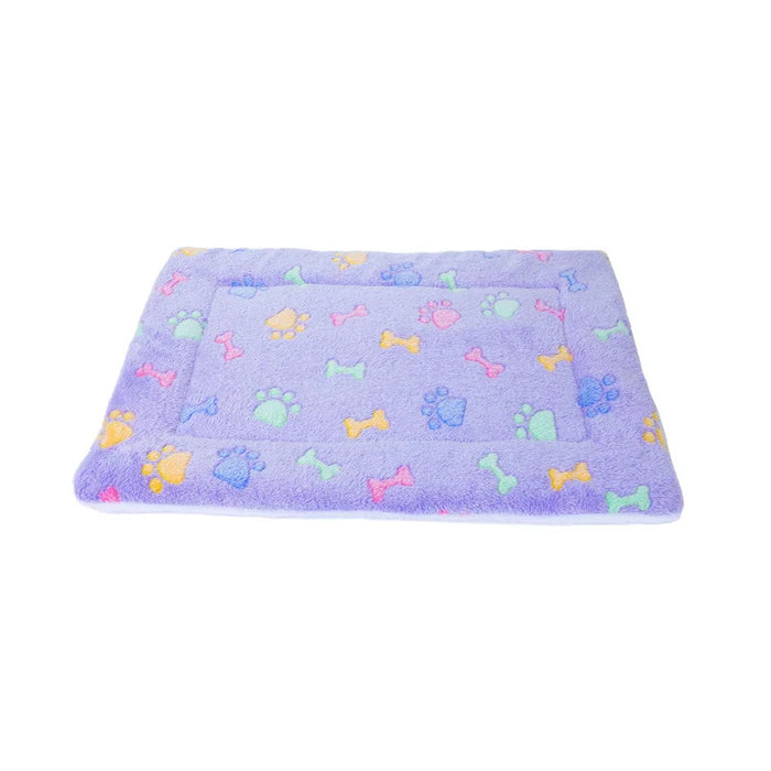 Thick Flannel Dog & Cat Bed Blanket - Cozy Comfort