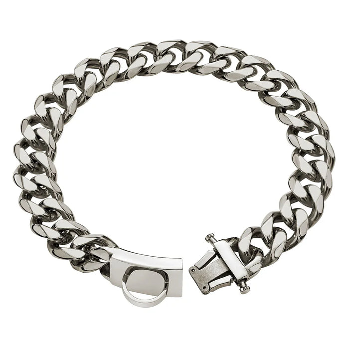 Heavy Duty Stainless Steel Dog Chain Collar